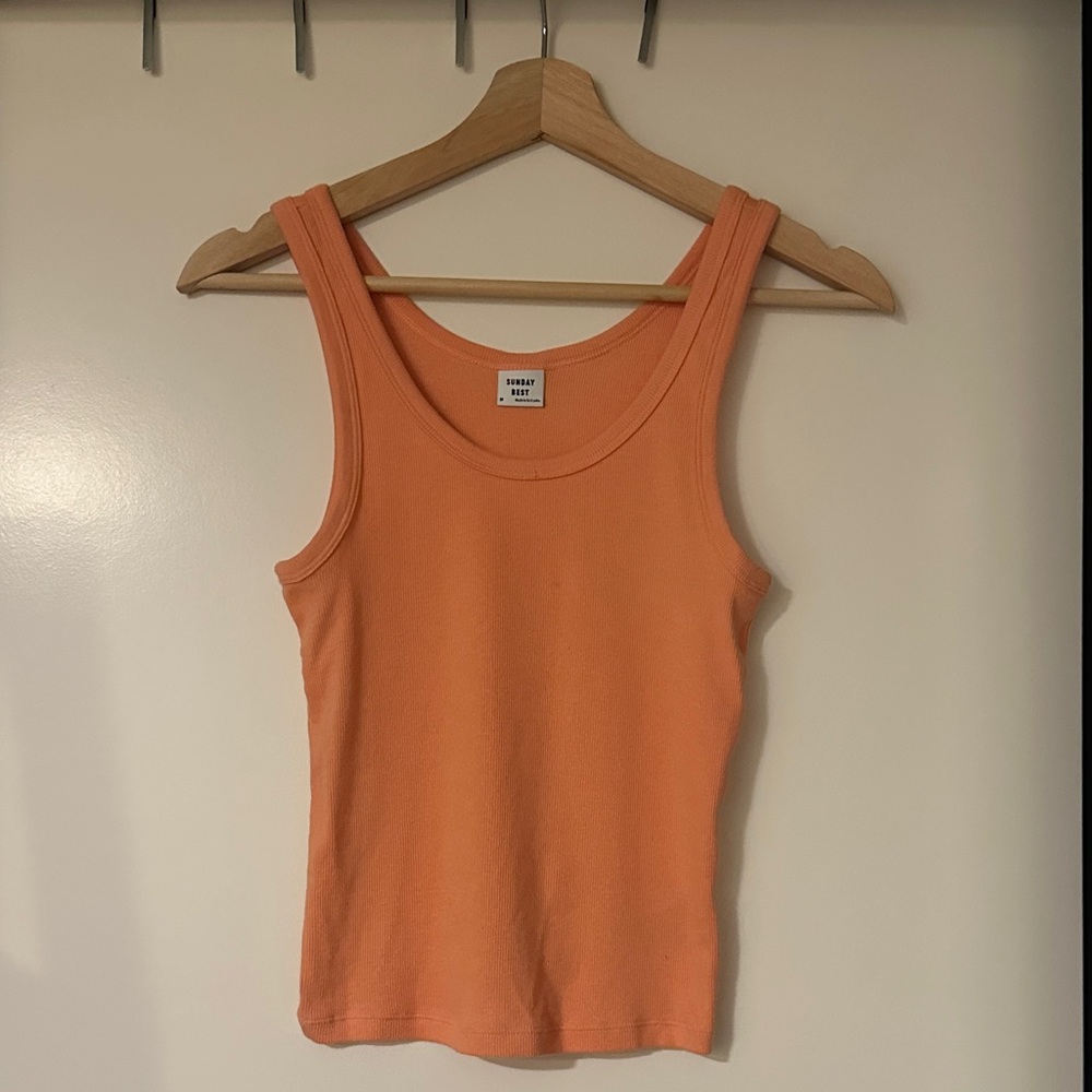 Sunday Best (Aritzia) ribbed tank top